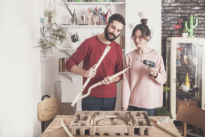 Couple assembling product