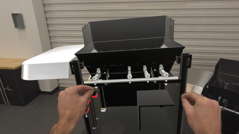 3d weber grill in the bilt immersive instructions app for apple vision pro