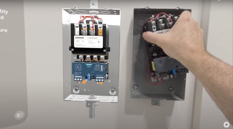 screenshot of BILT Immersive Instructions for guided work on Apple Vision Pro — worker places real life Siemens electrical box next to virtual overlay in mixed reality view